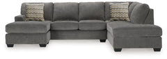 3 Brothers Decor - Ashley Furniture - Riverfield Sectional - 2-Piece Sectional with Chaise / Iron - 70097S1