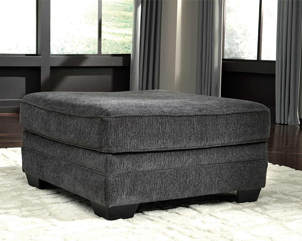 3 Brothers Decor - Ashley Furniture - Tracling Living Room - Oversized Accent Ottoman / Slate - 7260008
