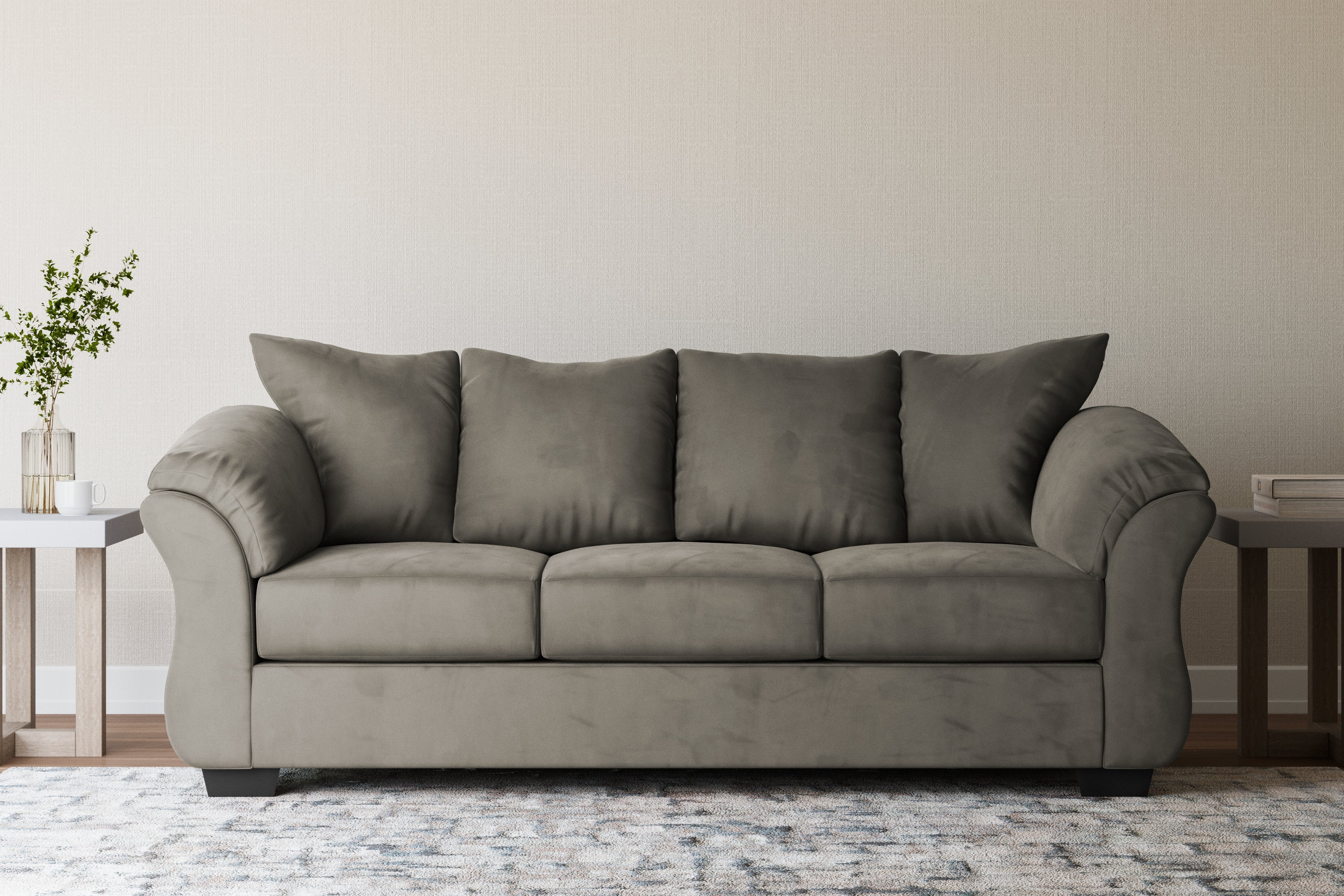 3 Brothers Decor - Ashley Furniture - Darcy Living Room - Sofa / Cobblestone - 7500538
