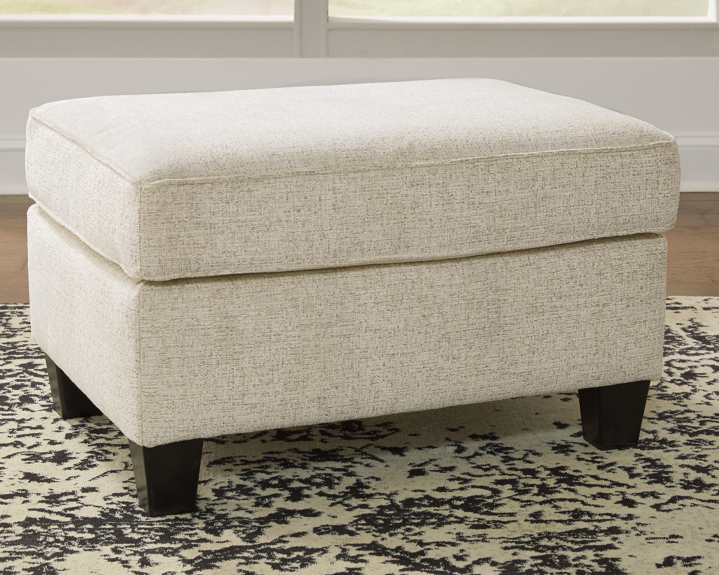 3 Brothers Decor - Ashley Furniture - Abinger Living Room - Ottoman / Natural - 8390414