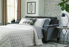 3 Brothers Decor - Ashley Furniture - Abinger Living Room - Queen Sofa Sleeper / Smoke - 8390539
