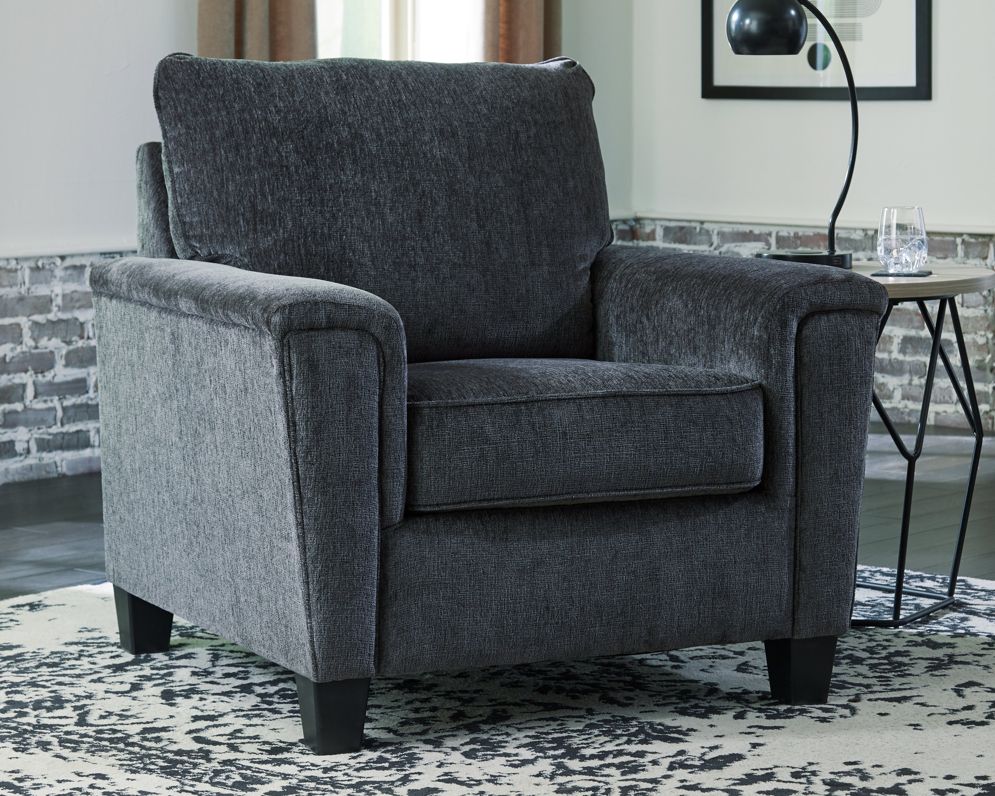 3 Brothers Decor - Ashley Furniture - Abinger Living Room - Chair / Smoke - 8390520