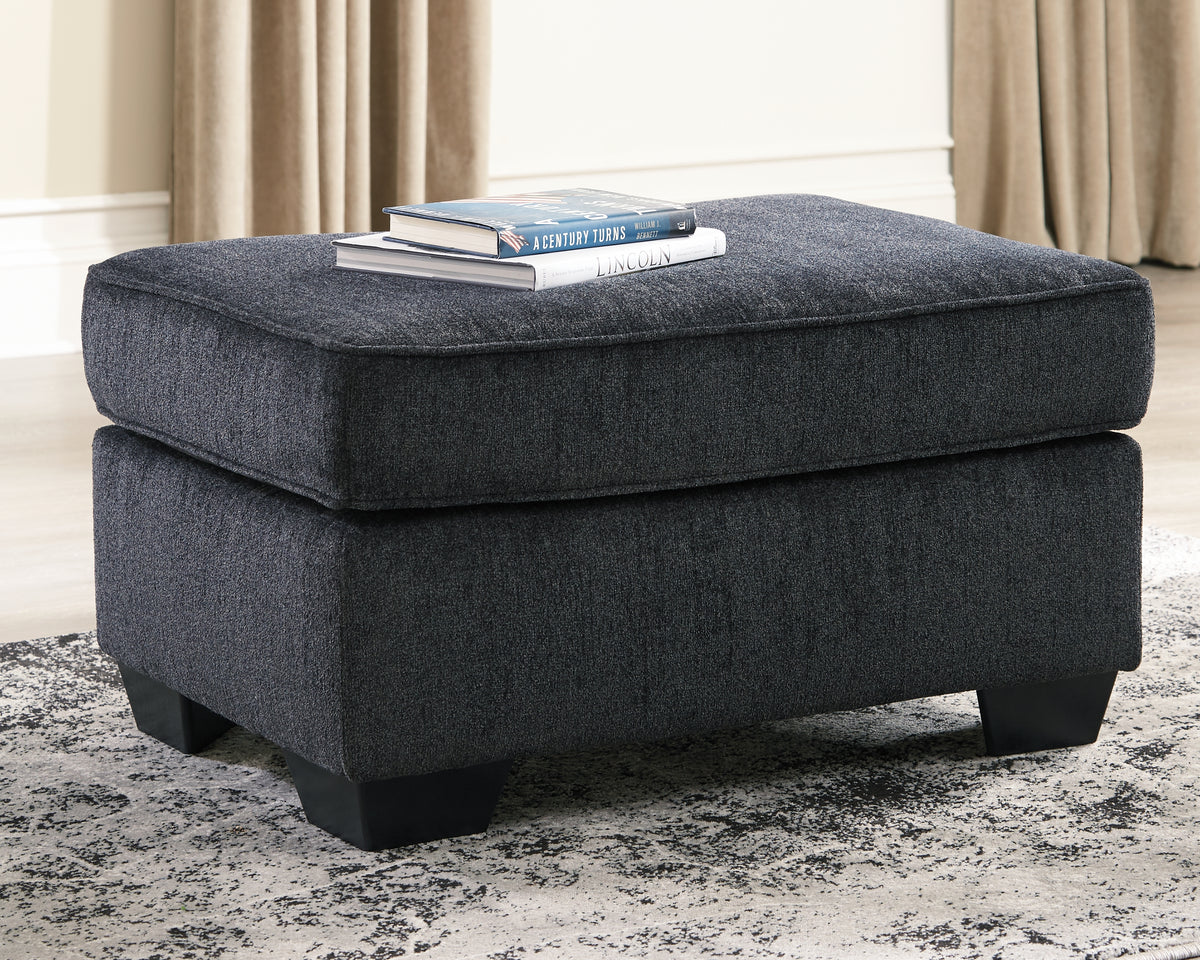 3 Brothers Decor - Ashley Furniture - Altari Living Room - Ottoman / Slate - 8721314