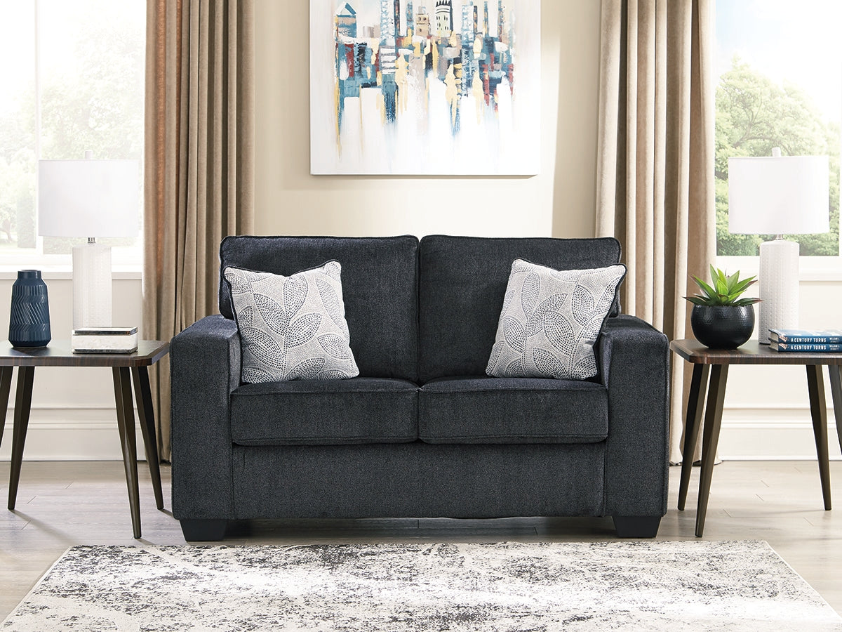 3 Brothers Decor - Ashley Furniture - Altari Living Room - Loveseat / Slate - 8721335