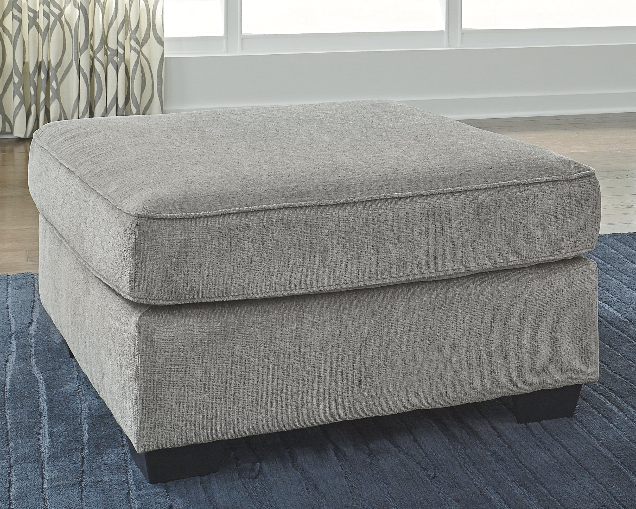 3 Brothers Decor - Ashley Furniture - Altari Living Room - Oversized Accent Ottoman / Alloy - 8721408