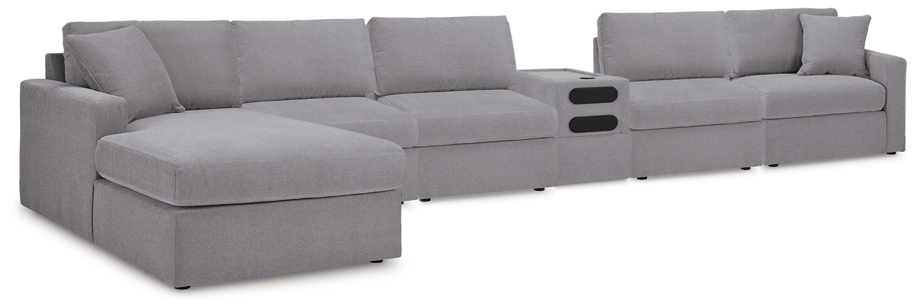 3 Brothers Decor - Ashley Furniture - Modmax 6-Piece Sectional - 6-Piece Sectional - 92104U26