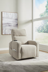 3 Brothers Decor - Ashley Furniture - Starganza Living Room - Power Lift Recliner / Smoke - 9370512