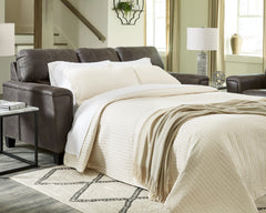 3 Brothers Decor - Ashley Furniture - Navi Living Room - Queen Sofa Sleeper / Smoke - 9400239