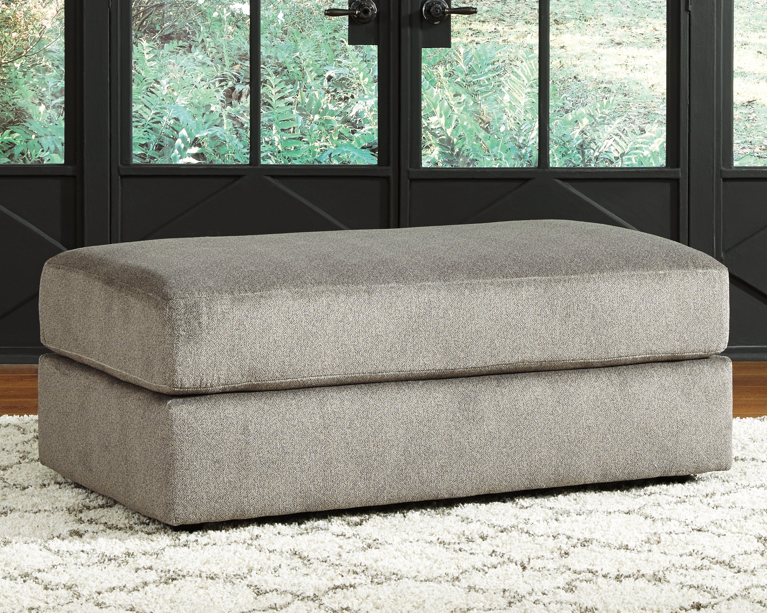 3 Brothers Decor - Ashley Furniture - Soletren Living Room - Oversized Accent Ottoman / Ash - 9510308