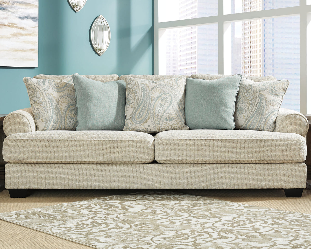 3 Brothers Decor - Ashley Furniture - Monaghan Living Room - Sofa / Sandstone - 9620538