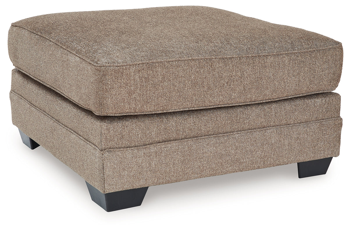 3 Brothers Decor - Ashley Furniture - Cannonbrook Living Room - Oversized Accent Ottoman / Nutmeg - 9820108
