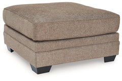 3 Brothers Decor - Ashley Furniture - Cannonbrook Living Room - Oversized Accent Ottoman / Nutmeg - 9820108