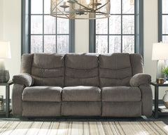 3 Brothers Decor - Ashley Furniture - Tulen Living Room - Reclining Sofa / Gray - 9860688