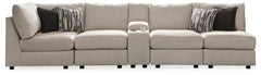3 Brothers Decor - Ashley Furniture - Kellway Sectional - 5-Piece Sectional / Bisque - 98707S1