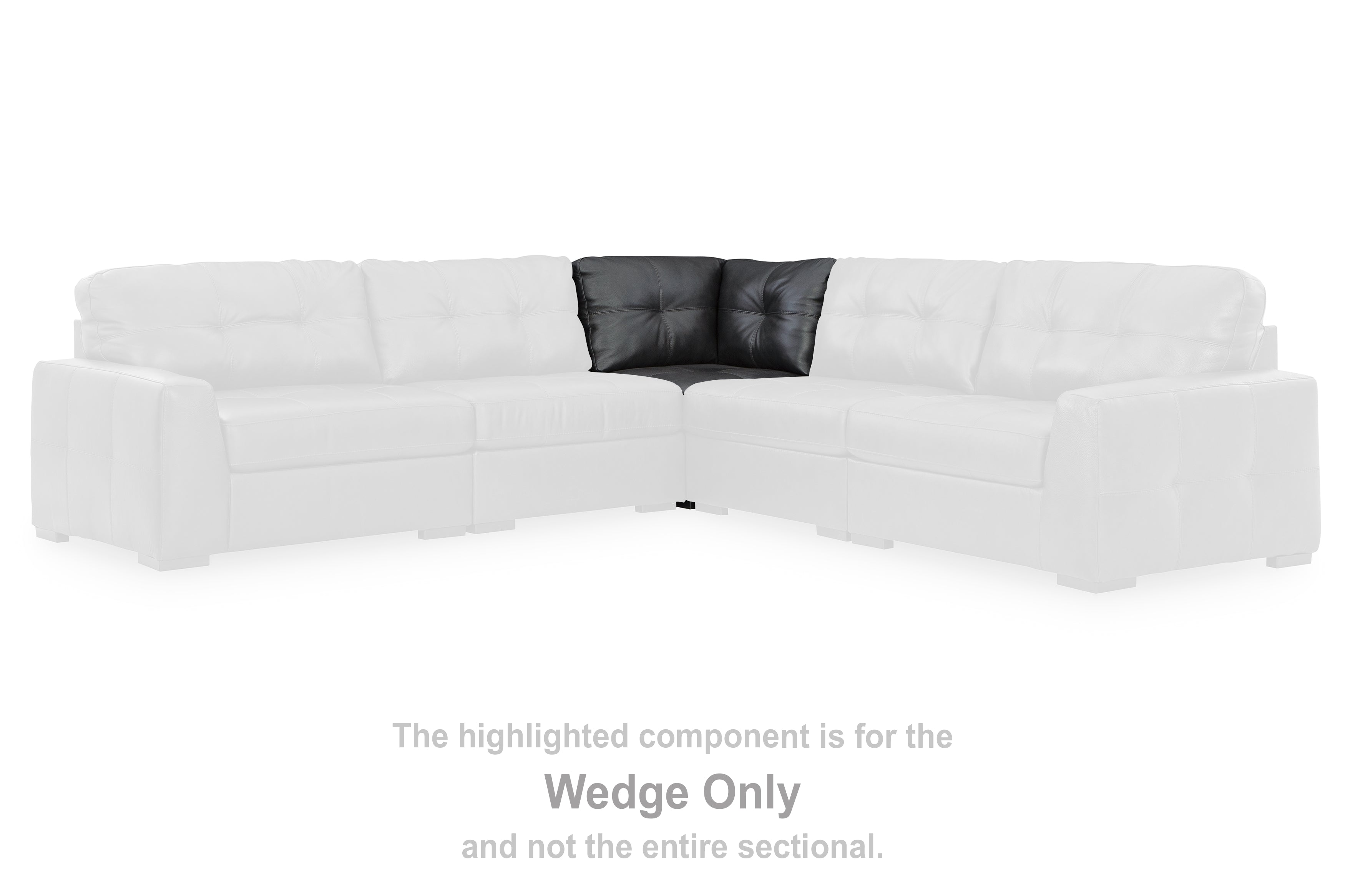 3 Brothers Decor - Ashley Furniture - Brindley Pier Sectional - Wedge / Fog - 9950377