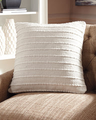 3 Brothers Decor - Ashley Furniture - Theban Pillows - Pillow (4/CS) / Cream - A1000454
