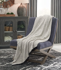 3 Brothers Decor - Ashley Furniture - Leonita Throw (Set of 3) - Throw (3/CS) / Black/White - A1000769