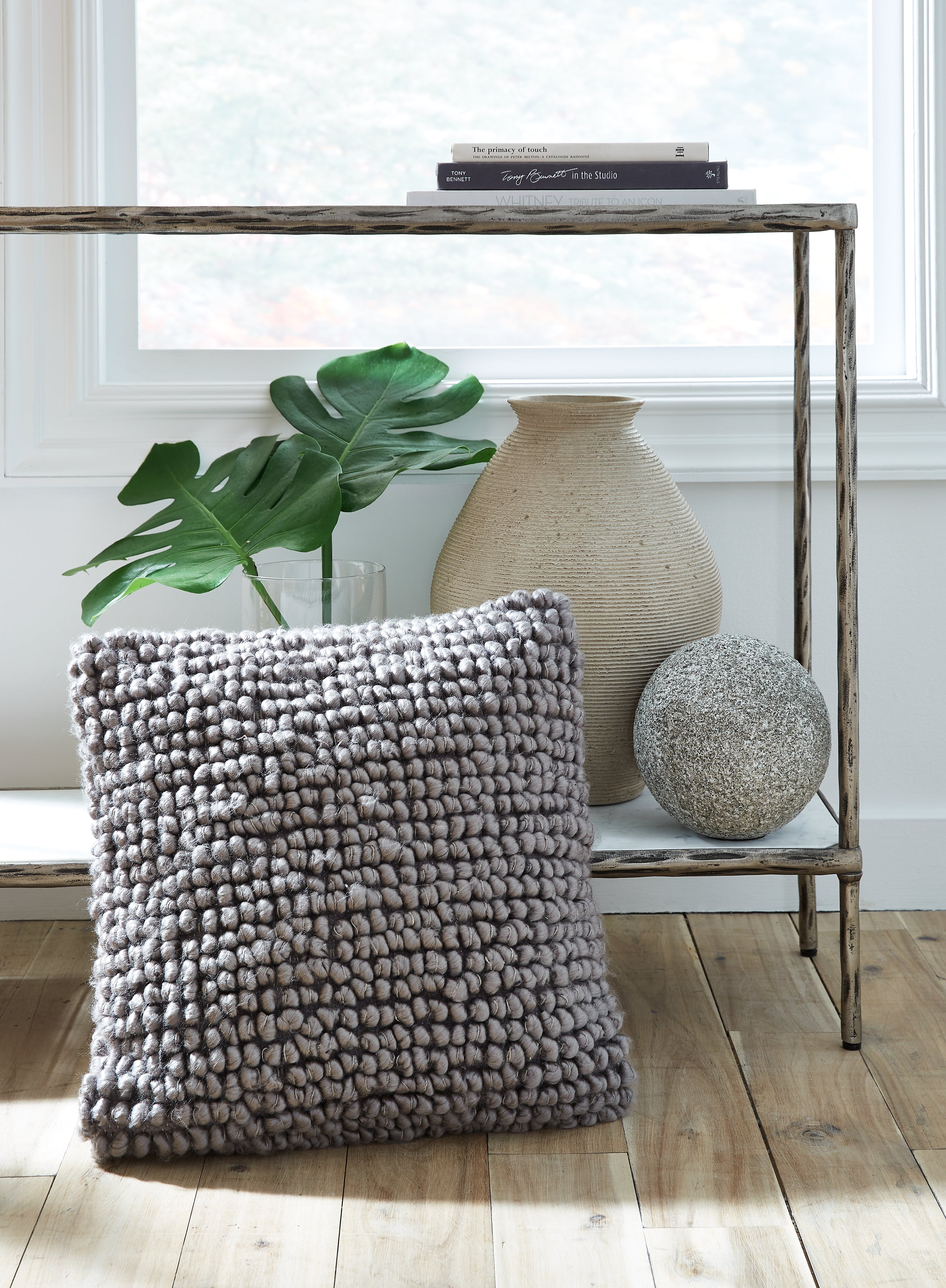 3 Brothers Decor - Ashley Furniture - Aavie Pillows - Pillow (4/CS) / Gray - A1000977