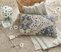 3 Brothers Decor - Ashley Furniture - Winbury Pillows - Pillow (4/CS) / Blue/Tan/White - A1001035