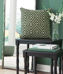 3 Brothers Decor - Ashley Furniture - Digover Pillows - Pillow (4/CS) / Green/Ivory - A1001036