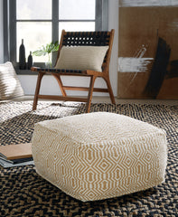 3 Brothers Decor - Ashley Furniture - Adamont Pouf - Pouf - A1001059