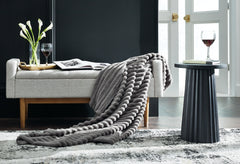3 Brothers Decor - Ashley Furniture - Alsonwell Throw (Set of 3) - Throw (3/CS) / Gray - A1001081