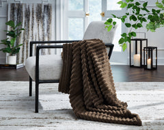 3 Brothers Decor - Ashley Furniture - Alsonwell Throw (Set of 3) - Throw (3/CS) / Brown - A1001082