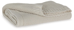 3 Brothers Decor - Ashley Furniture - Gayelery Throw (Set of 3) - Throw (3/CS) / Sand - A1001084