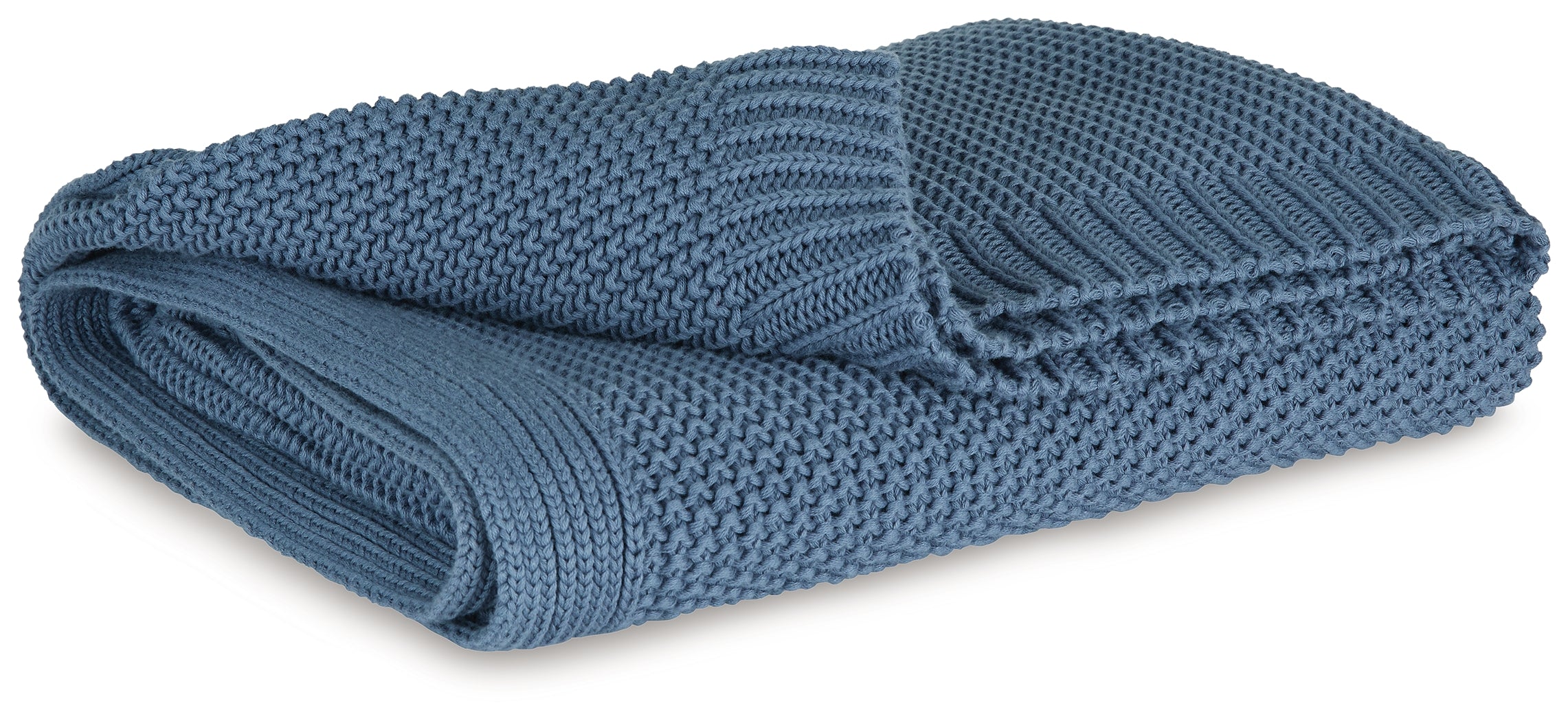 3 Brothers Decor - Ashley Furniture - Gayelery Throw (Set of 3) - Throw (3/CS) / Blue - A1001087