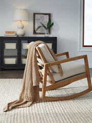 3 Brothers Decor - Ashley Furniture - Anawood Throw (Set of 3) - Throw (3/CS) / Gold - A1001099