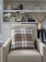 3 Brothers Decor - Ashley Furniture - Godricton Pillows - Pillow (4/CS) / Brown/Black/Cream - A1001103