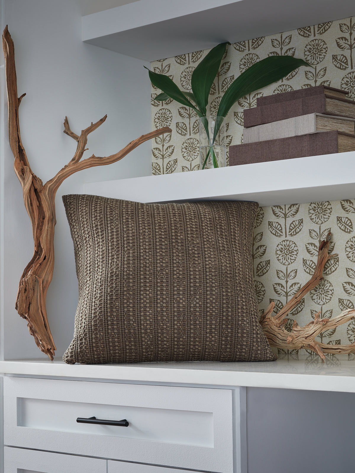 3 Brothers Decor - Ashley Furniture - Landcher Pillows - Pillow (4/CS) / Brown - A1001104