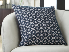 3 Brothers Decor - Ashley Furniture - Abra Pillows - Pillow (4/CS) / Black/Ivory - A1001109