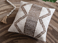 3 Brothers Decor - Ashley Furniture - Brettwood Pillows - Pillow (4/CS) / Ivory/Brown - A1001125