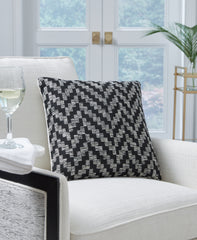 3 Brothers Decor - Ashley Furniture - Tenslock Next-Gen Nuvella Pillows - Pillow (4/CS) / Black/White - A1900011