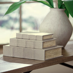 3 Brothers Decor - Ashley Furniture - Jolina Box (Set of 3) - Box Set (3/CN) / Linen - A2000486