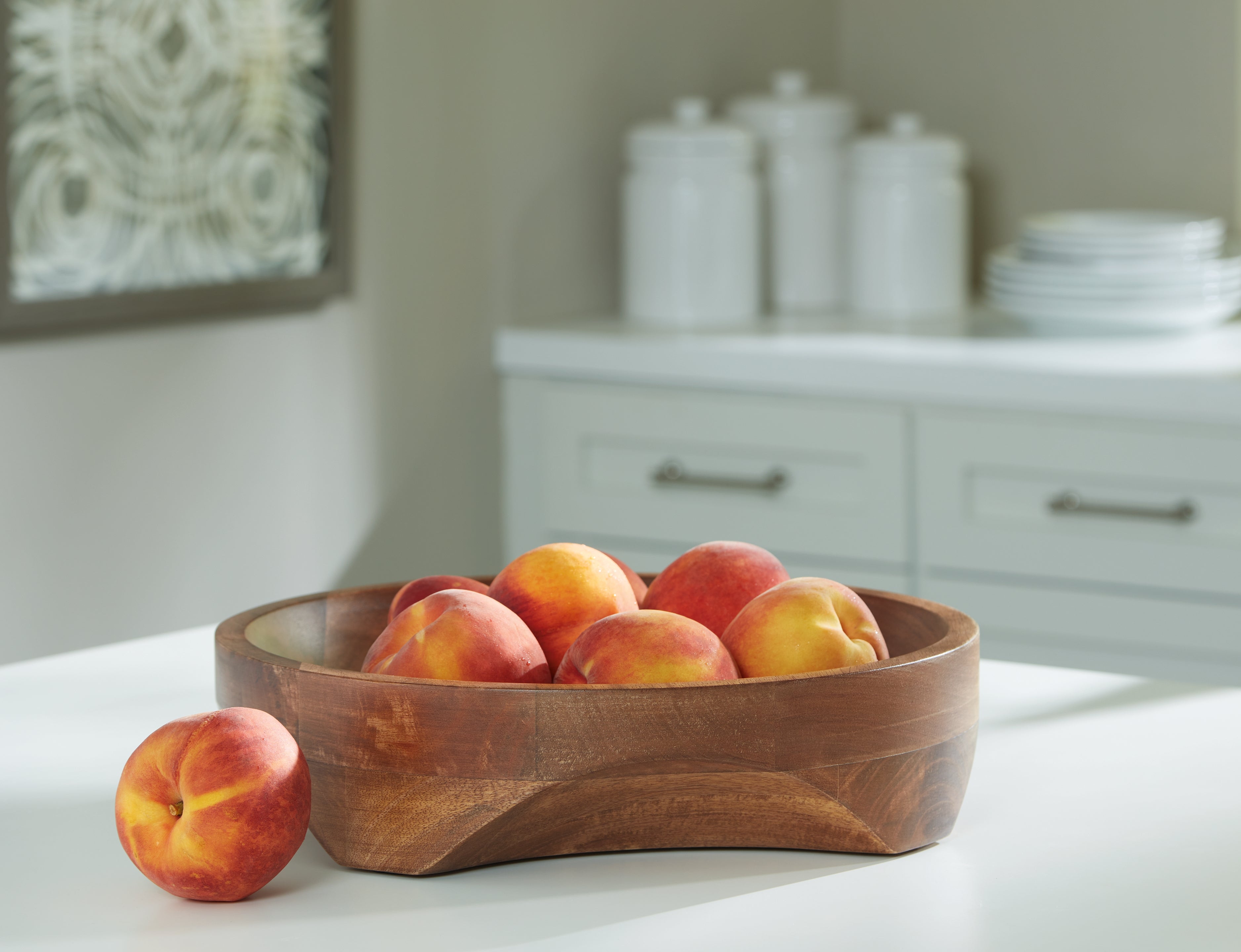 3 Brothers Decor - Ashley Furniture - Myrtewood Bowl - Bowl / Natural - A2000610