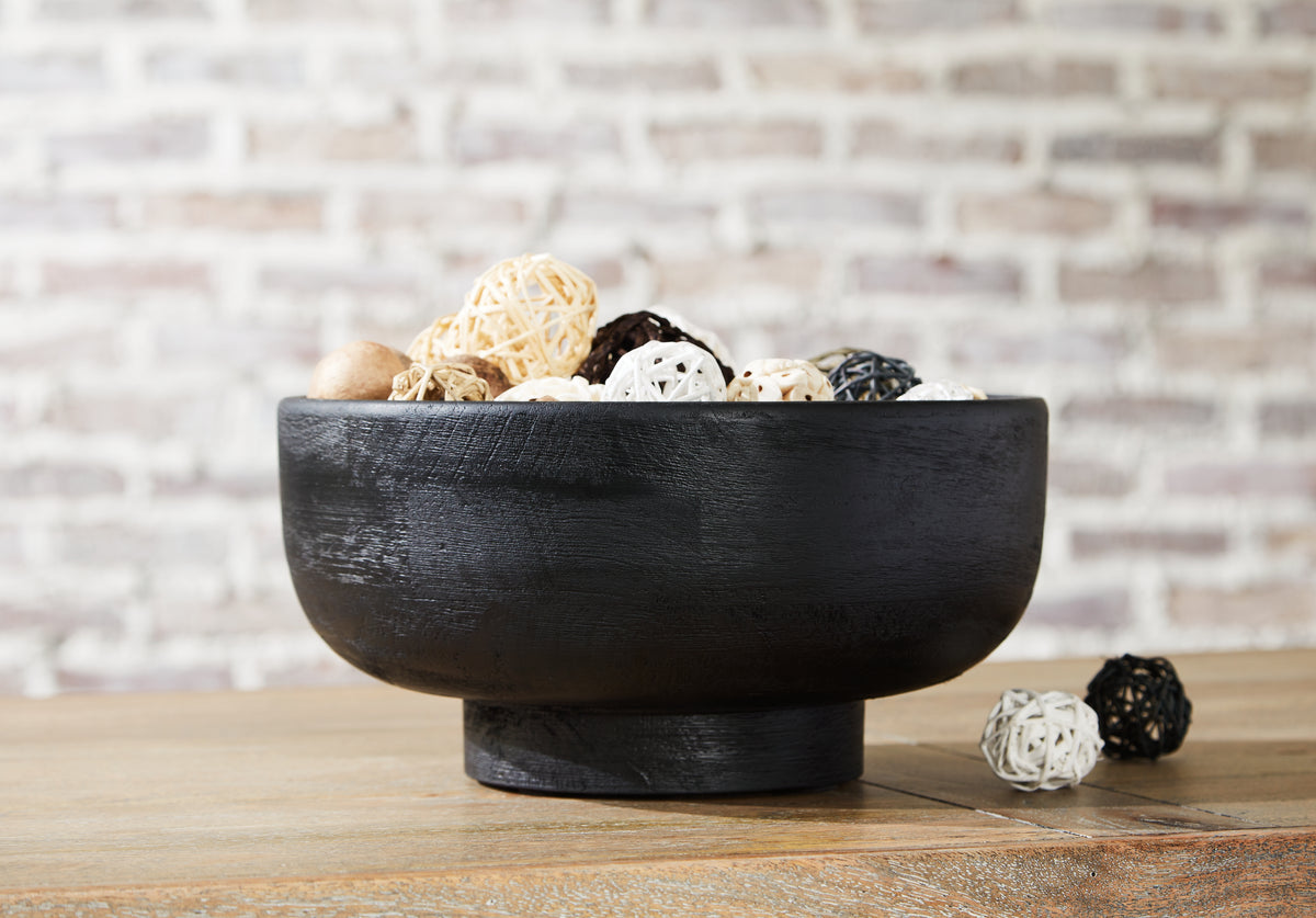 3 Brothers Decor - Ashley Furniture - Brynnington Bowl - Bowl / Black - A2000611
