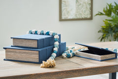 3 Brothers Decor - Ashley Furniture - Jolina Box Set (set of 3) - Box Set (3/CN) / Blue - A2000617