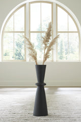 3 Brothers Decor - Ashley Furniture - Collisten Vase - Vase / Black - A2000663