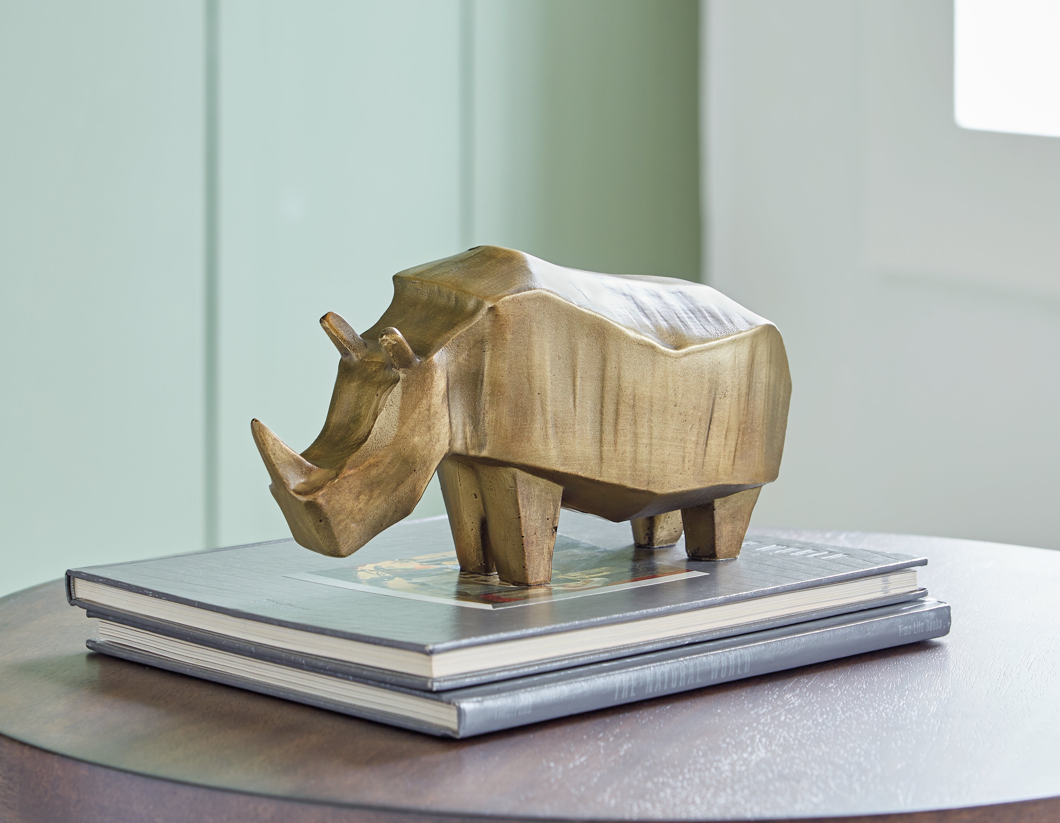 3 Brothers Decor - Ashley Furniture - Gentwell Sculpture - Sculpture / Antique Gold Finish - A2000665