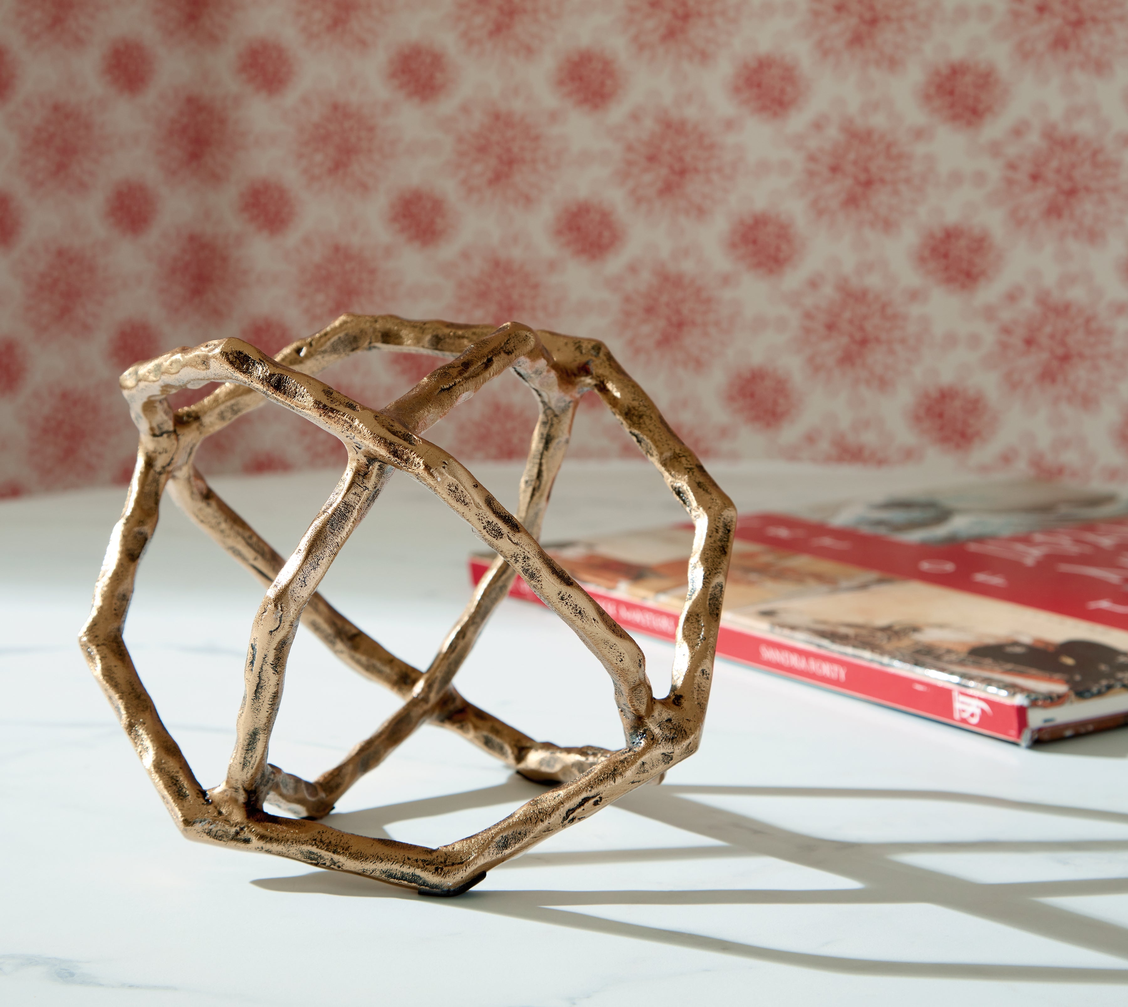 3 Brothers Decor - Ashley Furniture - Laddington Sculpture - Sculpture (2/CS) / Antique Brass Finish - A2000670