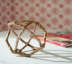 3 Brothers Decor - Ashley Furniture - Laddington Sculpture - Sculpture (2/CS) / Antique Brass Finish - A2000670