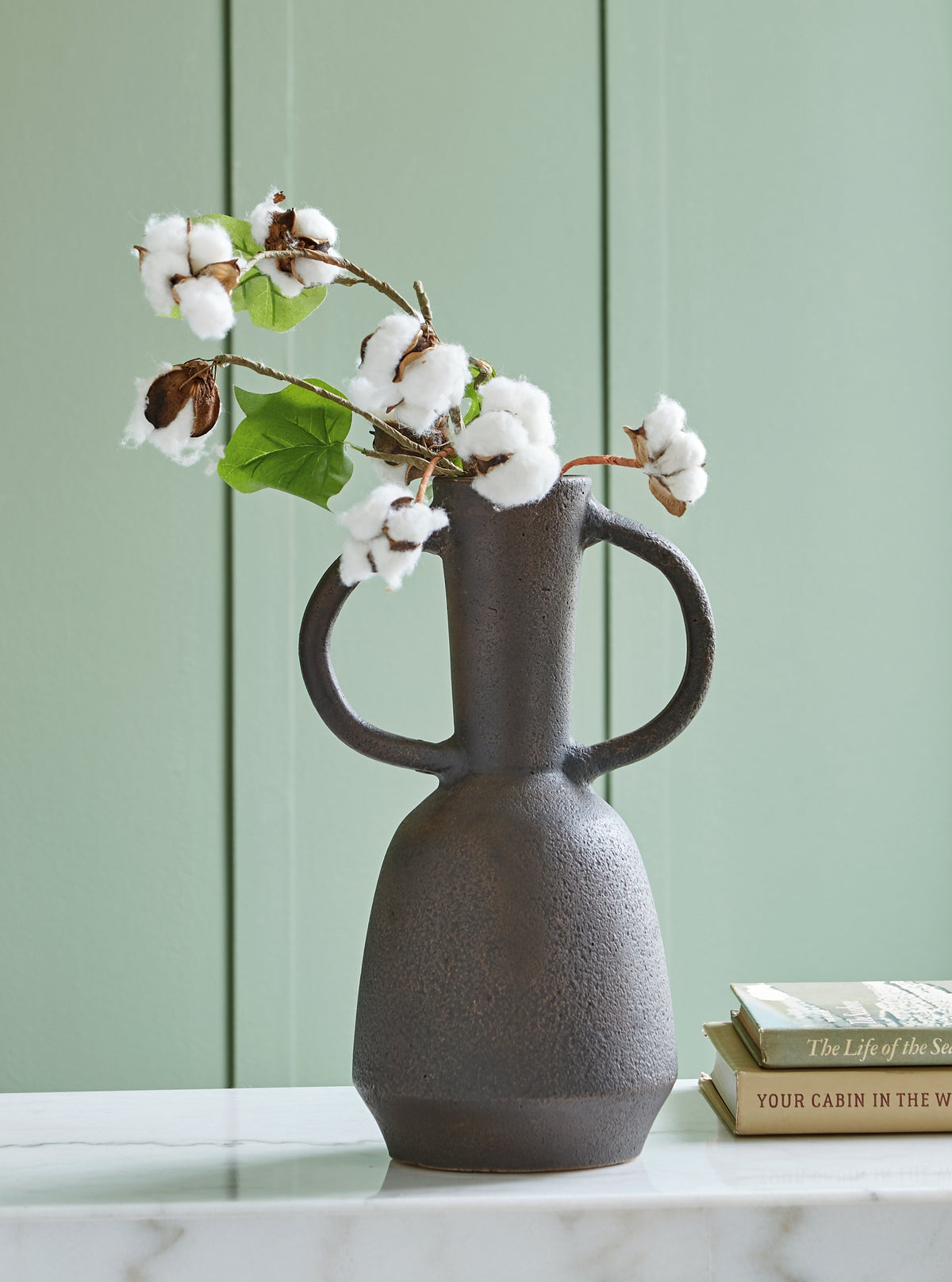 3 Brothers Decor - Ashley Furniture - Aadeen Vase - Vase / Distressed Brown - A2000673