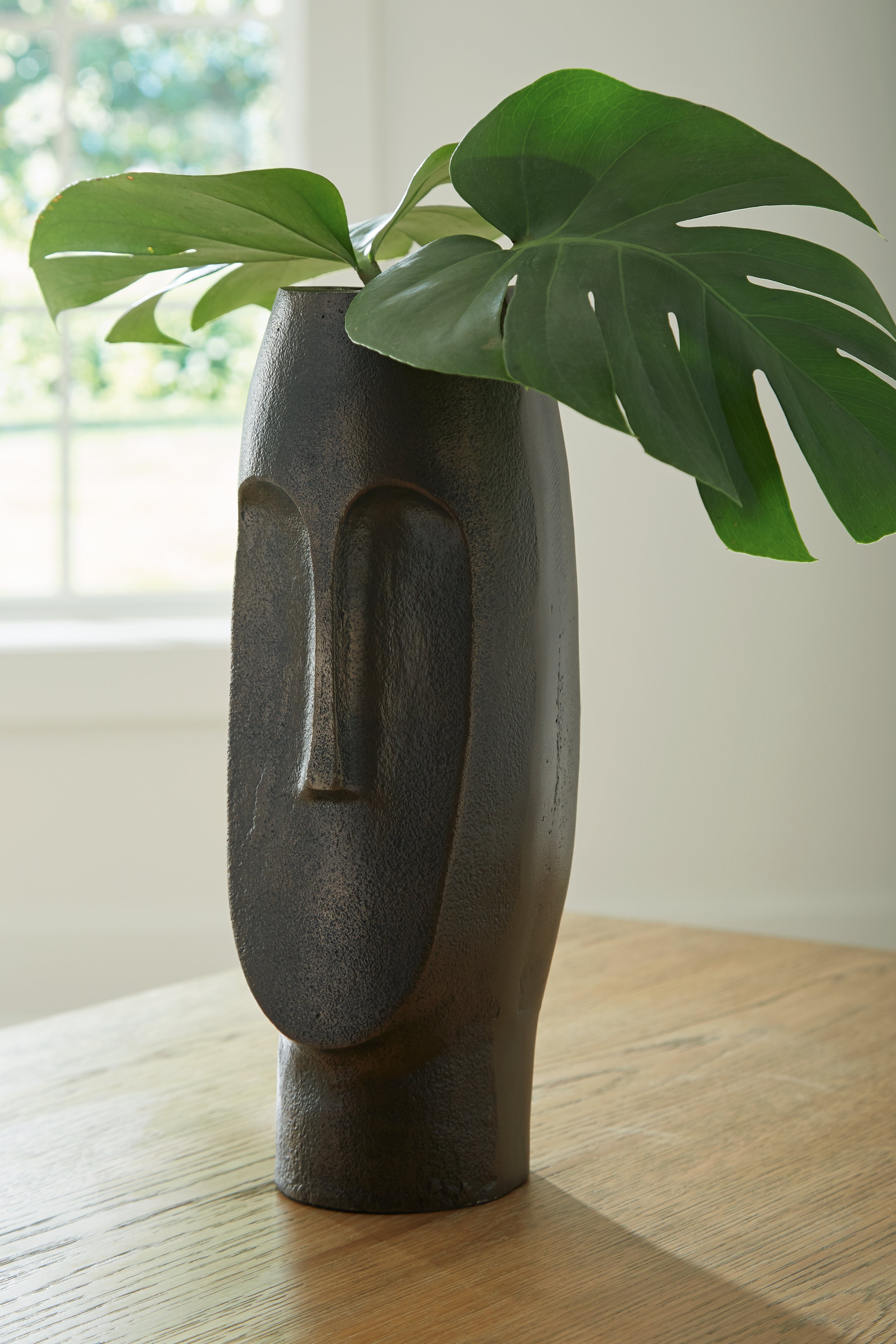 3 Brothers Decor - Ashley Furniture - Elanman Vase - Vase / Antique Bronze - A2000693