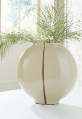 3 Brothers Decor - Ashley Furniture - Sheabourne Vase - Vase / Cream - A2000702