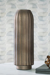 3 Brothers Decor - Ashley Furniture - Briarcott Vase - Vase / Brown - A2000705