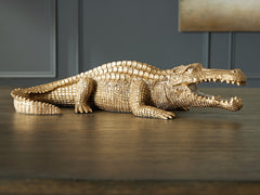 3 Brothers Decor - Ashley Furniture - Lauretman Sculpture - Sculpture / Antique Gold Finish - A2000765