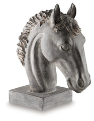 3 Brothers Decor - Ashley Furniture - Carnlow Sculpture - Sculpture / Antique Black - A2000772