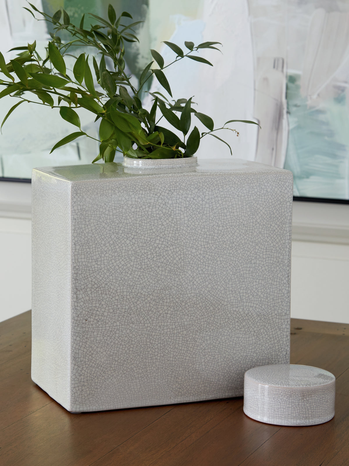 3 Brothers Decor - Ashley Furniture - Haddworth Jar - Jar / Antique White - A2000780